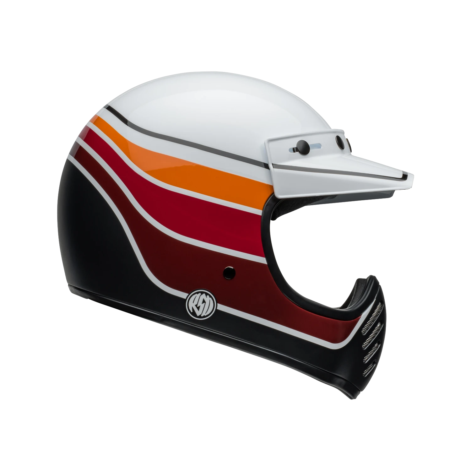 MOTO-3 RSD SADDLEBACK  ECE [S/G WHT/BLK] S