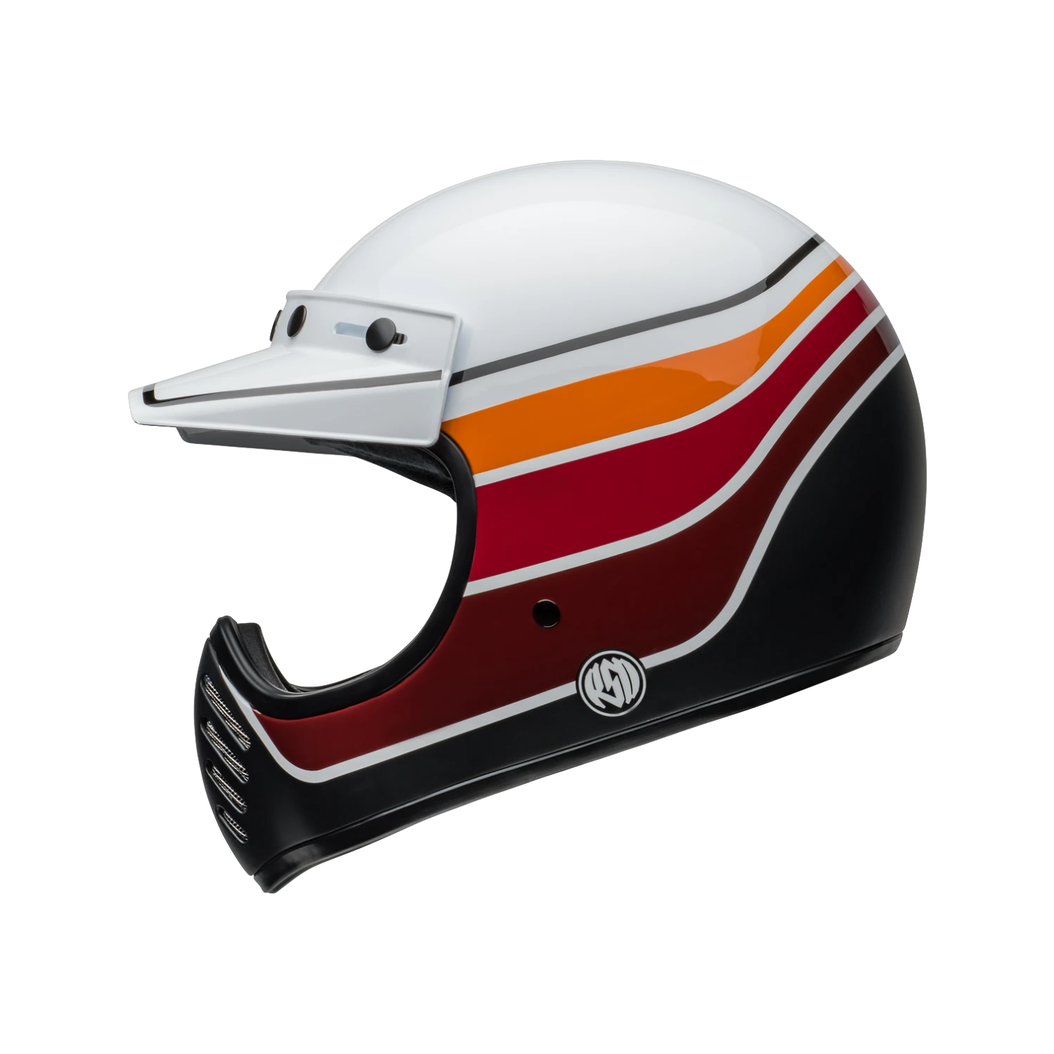 MOTO-3 RSD SADDLEBACK  ECE [S/G WHT/BLK] S