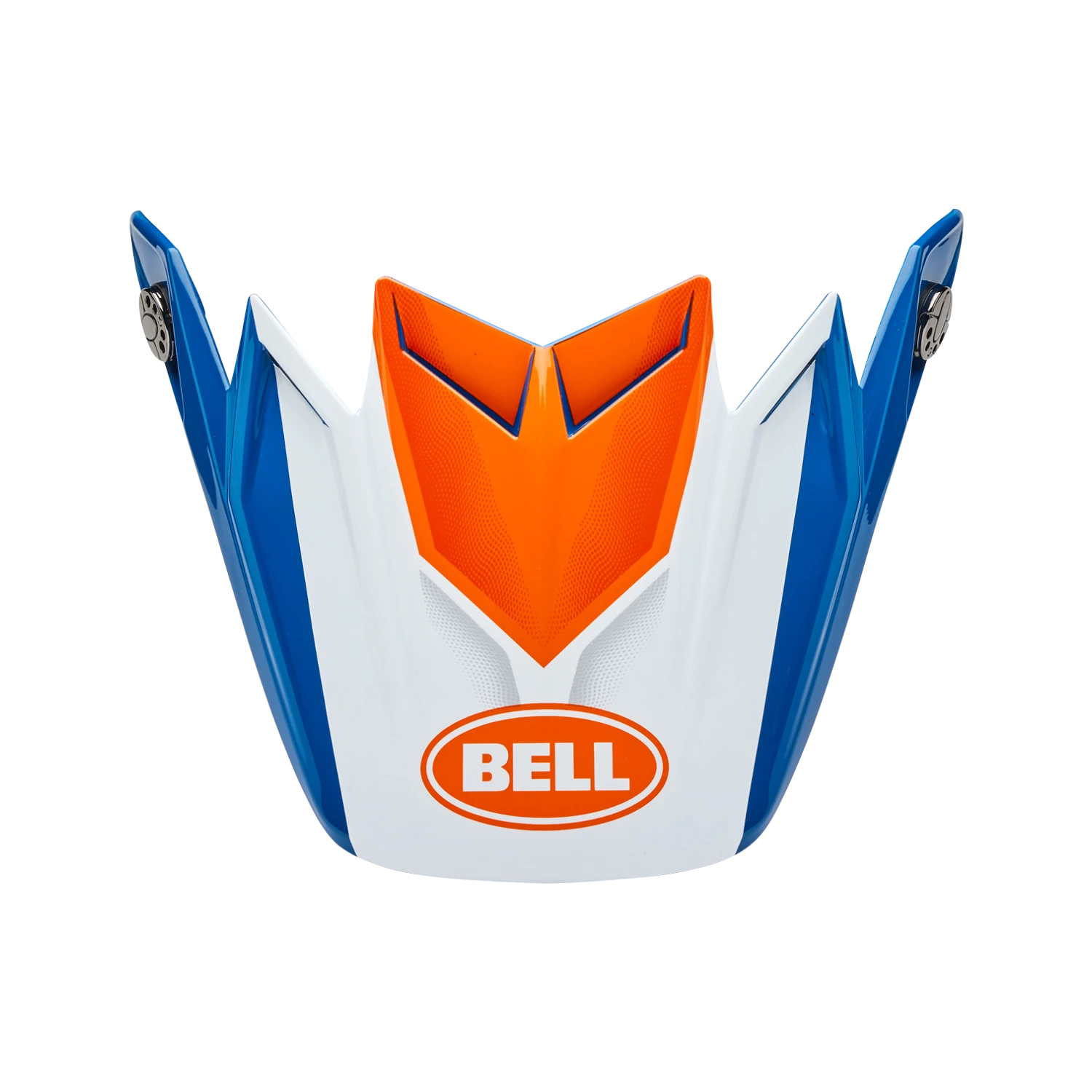 MOTO-9 FLEX VISOR MERCHANT [ORG/BLU] OS