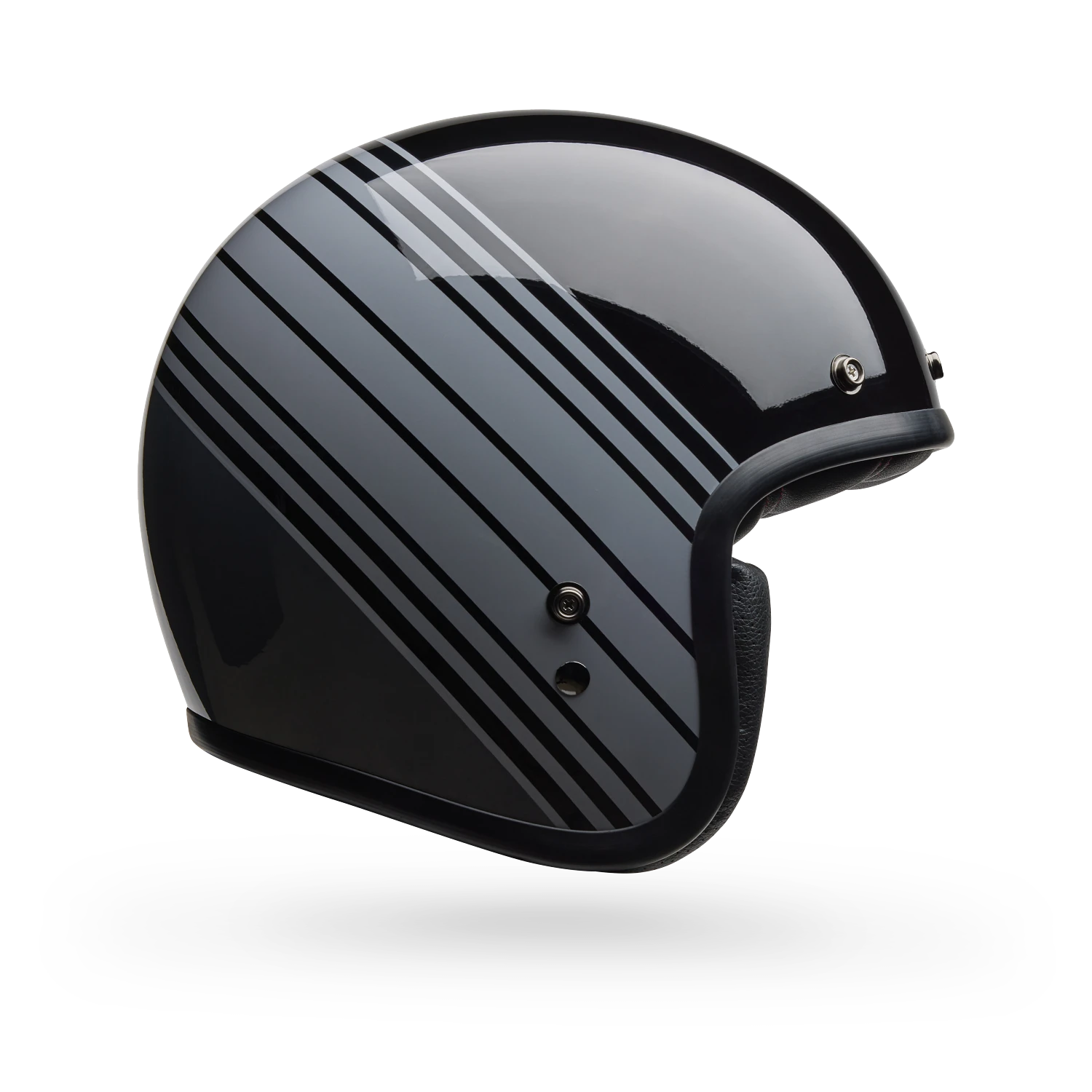 CUSTOM 500 EDGE GLOSS ECE [MET BLK/GRY] M