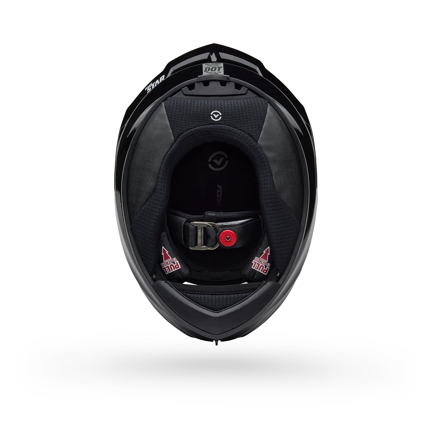 RACESTAR DLX DASH GLOSS ECE [WHT/BLK] M