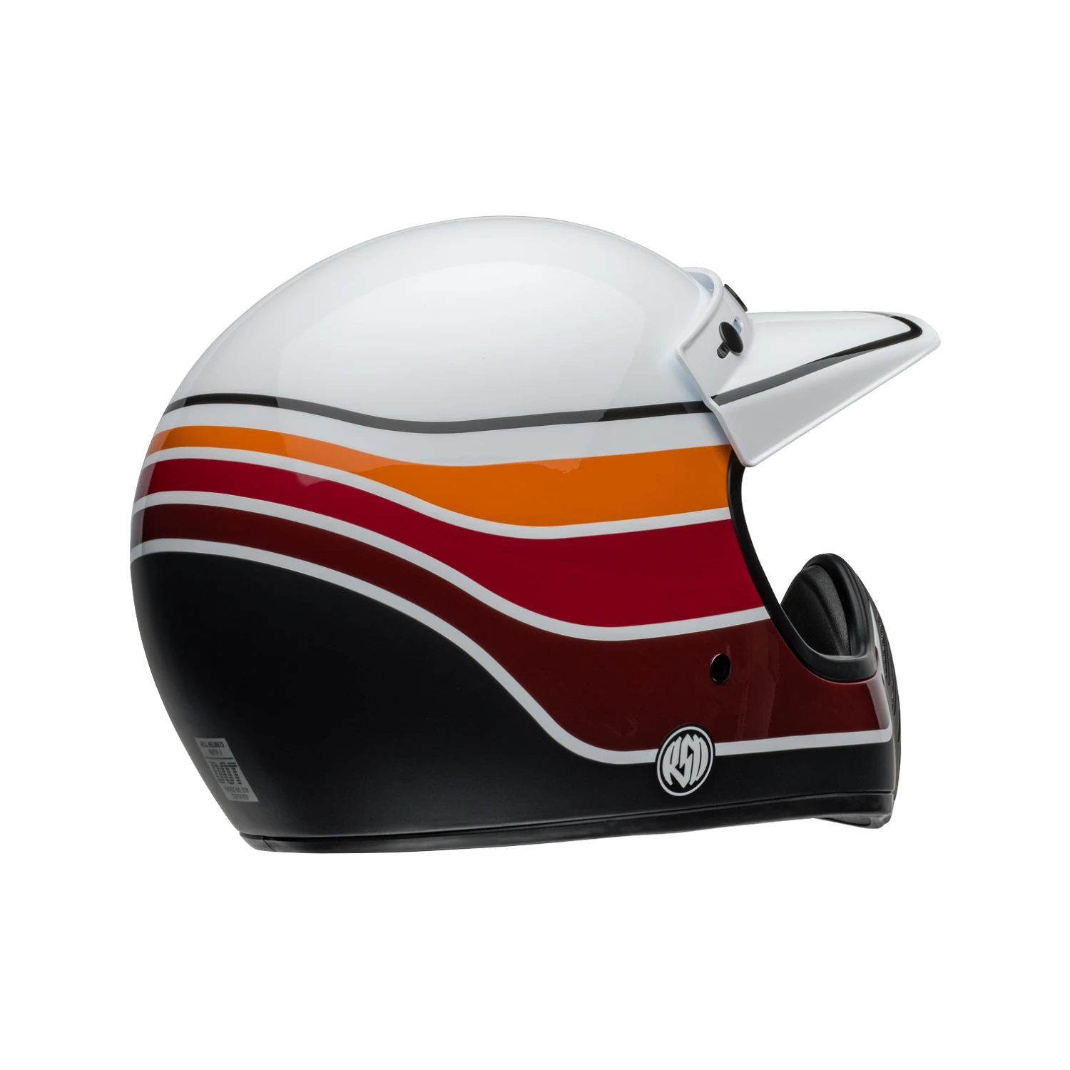 MOTO-3 RSD SADDLEBACK  ECE [S/G WHT/BLK] S