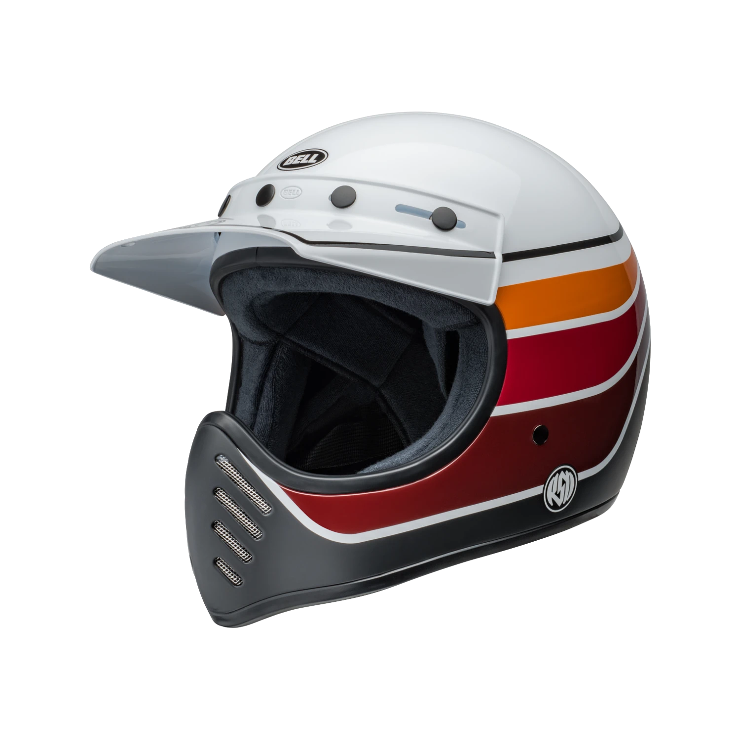 MOTO-3 RSD SADDLEBACK  ECE [S/G WHT/BLK] S