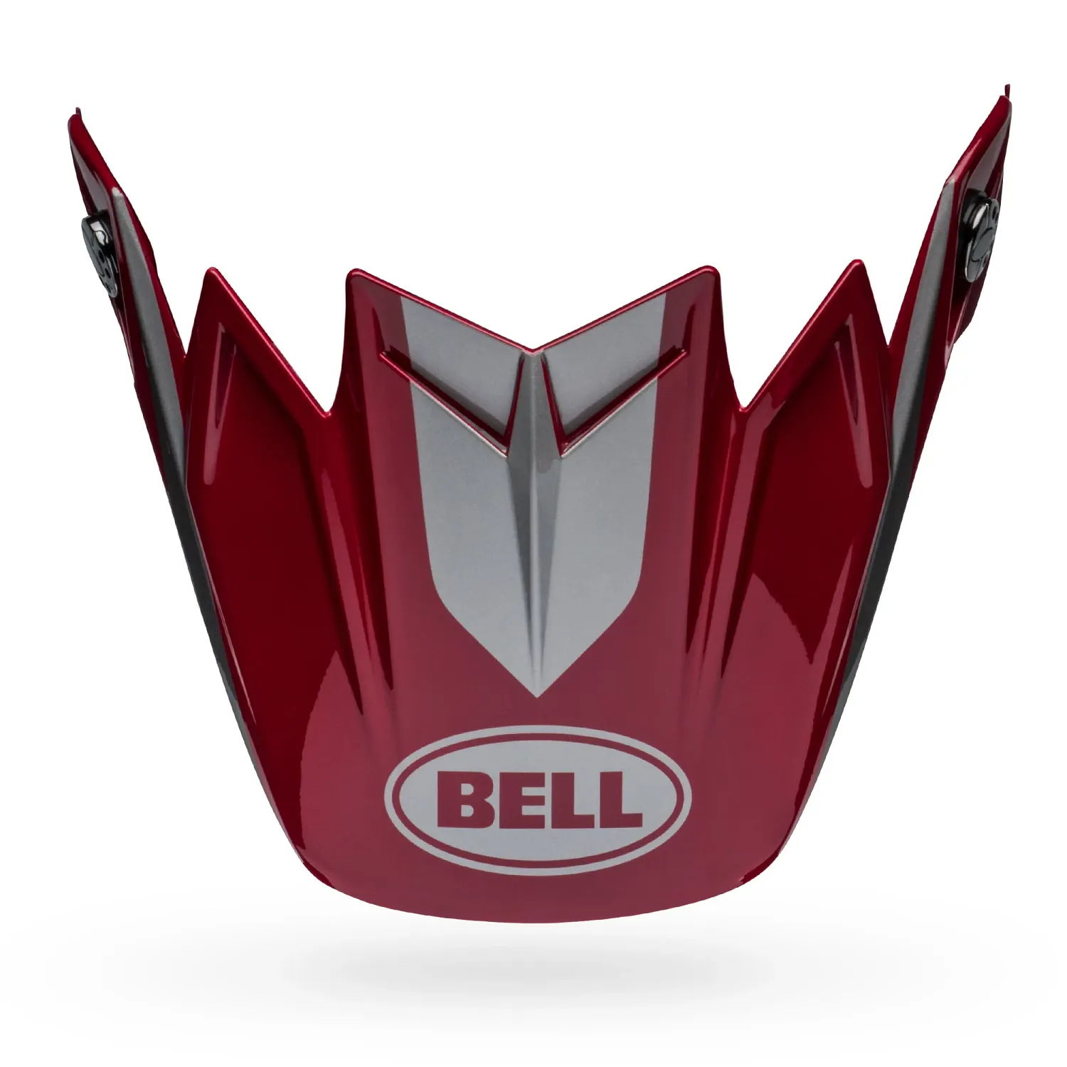 MOTO-9 FLEX VISOR MERCHANT [RD/SLV] OS