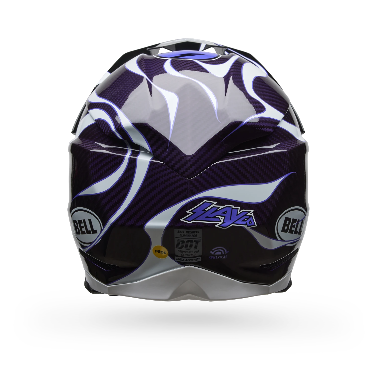 MOTO-10 SPHRCL SLAYCO25 GLS ECE[BLK/WHT] S