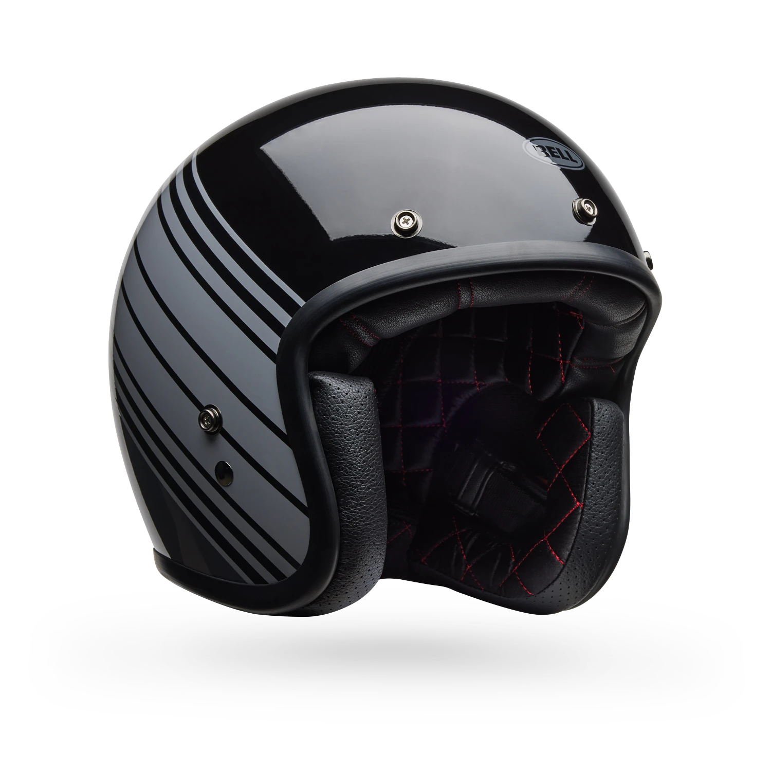 CUSTOM 500 EDGE GLOSS ECE [MET BLK/GRY] M