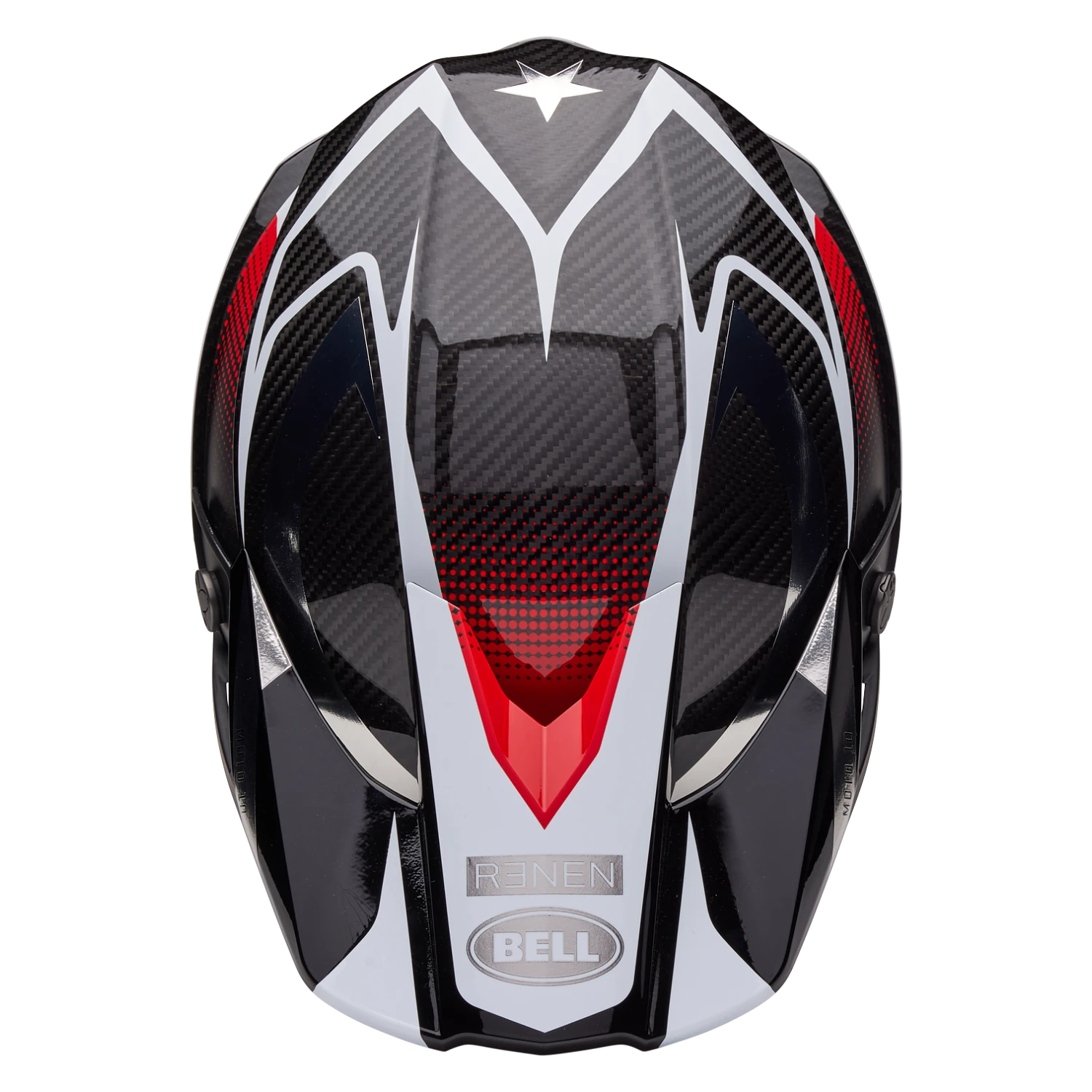 MOTO-10 SPHR RENEN RAYCON ECE [BLK/WHT] S